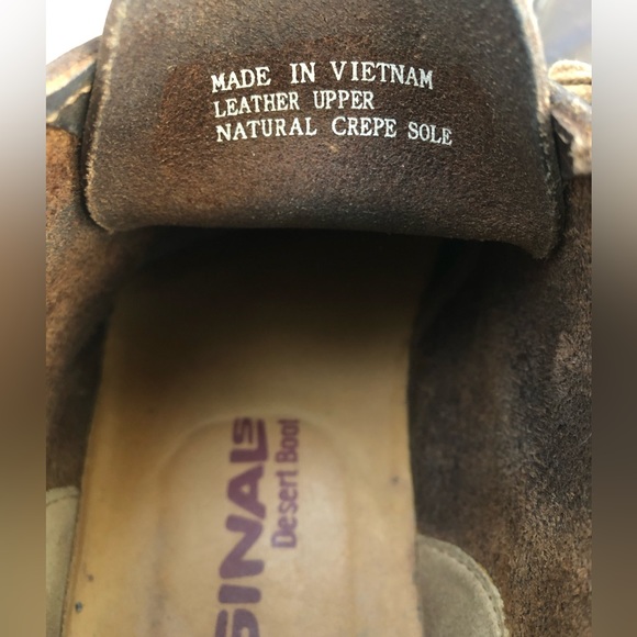 MENS CLARKS DESERT BOOTS - Picture 5 of 5